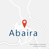Mapa com localização da Agência AC ABAIRA