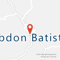 Mapa com localização da Agência AC ABDON BATISTA