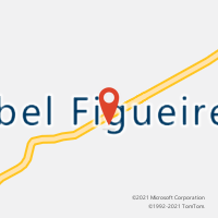 Mapa com localização da Agência AC ABEL FIGUEIREDO