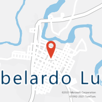 Mapa com localização da Agência AC ABELARDO LUZ