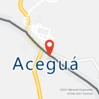 Mapa com localização da Agência AC ACEGUA