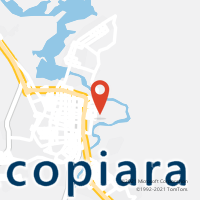 Mapa com localização da Agência AC ACOPIARA