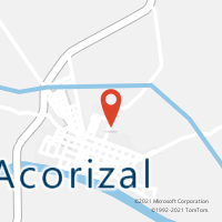 Mapa com localização da Agência AC ACORIZAL