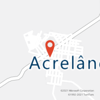 Mapa com localização da Agência AC ACRELANDIA