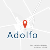 Mapa com localização da Agência AC ADOLFO