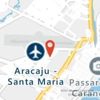 Mapa com localização da Agência AC AEROPORTO DE ARACAJU