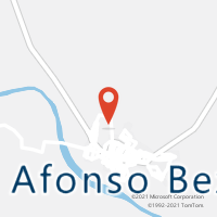 Mapa com localização da Agência AC AFONSO BEZERRA