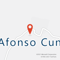 Mapa com localização da Agência AC AFONSO CUNHA
