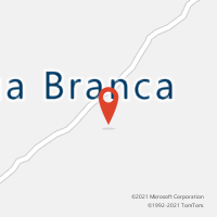 Mapa com localização da Agência AC AGUA BRANCA