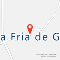 Mapa com localização da Agência AC AGUA FRIA DE GOIAS