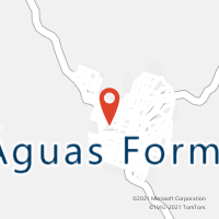 Mapa com localização da Agência AC AGUAS FORMOSAS
