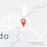 Mapa com localização da Agência AC AGUDO