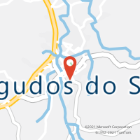Mapa com localização da Agência AC AGUDOS DO SUL