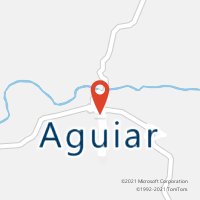 Mapa com localização da Agência AC AGUIAR