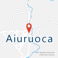 Mapa com localização da Agência AC AIURUOCA