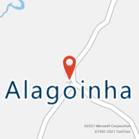 Mapa com localização da Agência AC ALAGOINHA