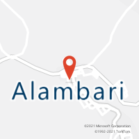 Mapa com localização da Agência AC ALAMBARI