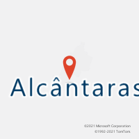 Mapa com localização da Agência AC ALCANTARAS