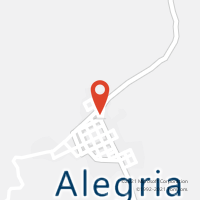 Mapa com localização da Agência AC ALEGRIA