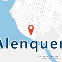 Mapa com localização da Agência AC ALENQUER