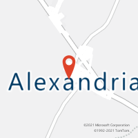 Mapa com localização da Agência AC ALEXANDRIA