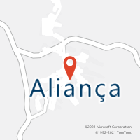 Mapa com localização da Agência AC ALIANCA