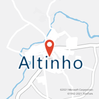Mapa com localização da Agência AC ALTINHO