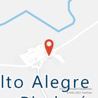 Mapa com localização da Agência AC ALTO ALEGRE DO PINDARE