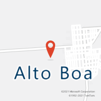 Mapa com localização da Agência AC ALTO DA BOA VISTA