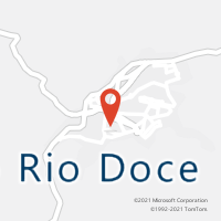 Mapa com localização da Agência AC ALTO RIO DOCE