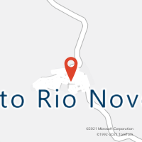 Mapa com localização da Agência AC ALTO RIO NOVO