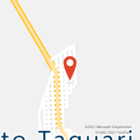 Mapa com localização da Agência AC ALTO TAQUARI