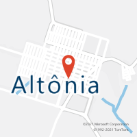 Mapa com localização da Agência AC ALTONIA