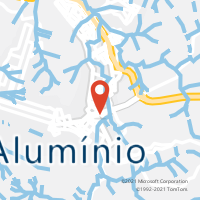 Mapa com localização da Agência AC ALUMINIO