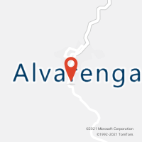 Mapa com localização da Agência AC ALVARENGA