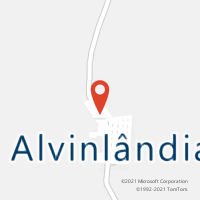 Mapa com localização da Agência AC ALVINLANDIA