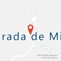 Mapa com localização da Agência AC ALVORADA DE MINAS
