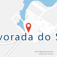 Mapa com localização da Agência AC ALVORADA DO SUL