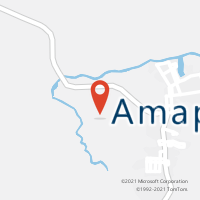 Mapa com localização da Agência AC AMAPA