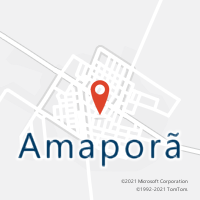 Mapa com localização da Agência AC AMAPORA
