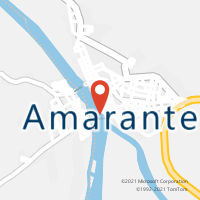 Mapa com localização da Agência AC AMARANTE