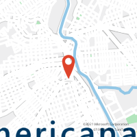 Mapa com localização da Agência AC AMERICANA