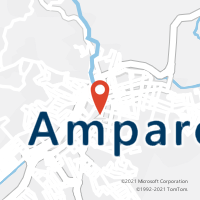 Mapa com localização da Agência AC AMPARO