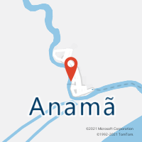 Mapa com localização da Agência AC ANAMA