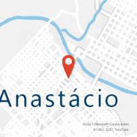 Mapa com localização da Agência AC ANASTACIO