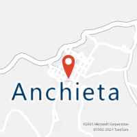 Mapa com localização da Agência AC ANCHIETA