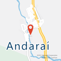 Mapa com localização da Agência AC ANDARAI