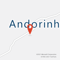 Mapa com localização da Agência AC ANDORINHA