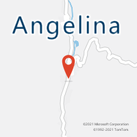 Mapa com localização da Agência AC ANGELINA