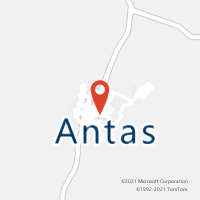 Mapa com localização da Agência AC ANTAS